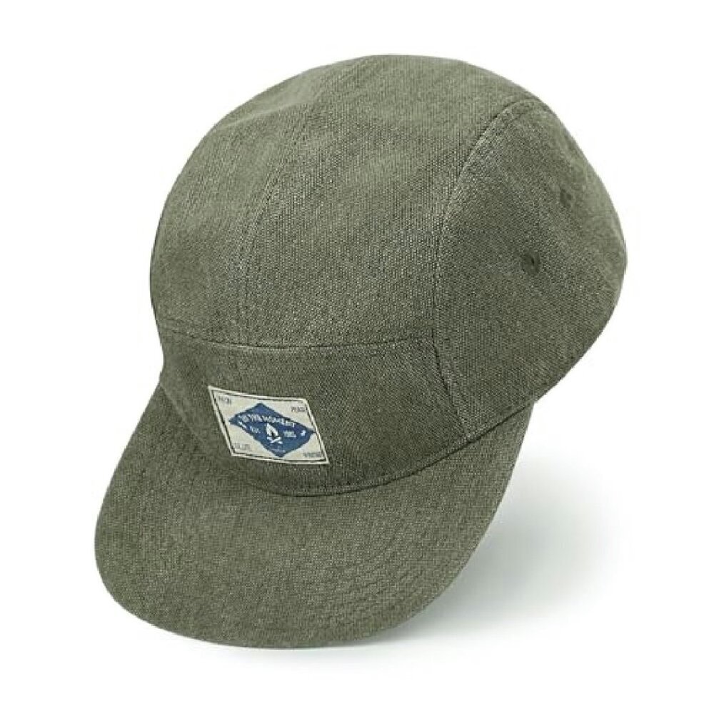 Snapback 5 Panel Cotton Baseball Cap Adjustable Flat Bill Unisex - Picture 6 of 8